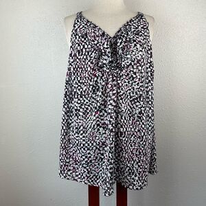 Avenue Sleeveless Blouse Top Size 18/20 EUC